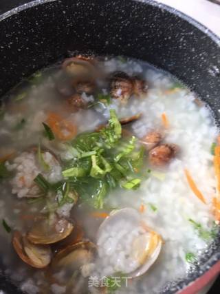 Clam Lettuce Congee recipe