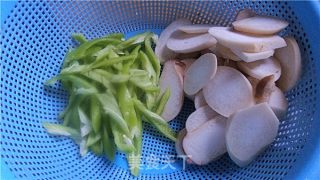 Stir-fried Double Vegetables with Sliced Pork recipe