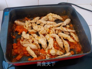 Celery Stir-fried Chicken recipe
