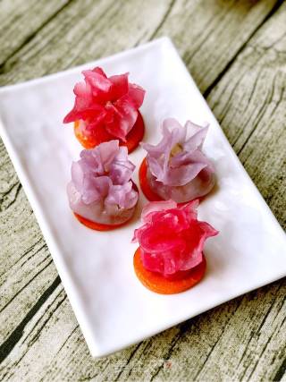 Two-color Crystal Shrimp Dumplings recipe