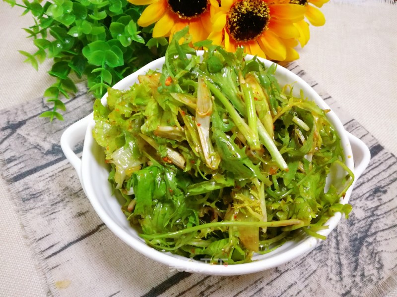 #凉饭菜#fresh Flavor Bitter Lettuce recipe