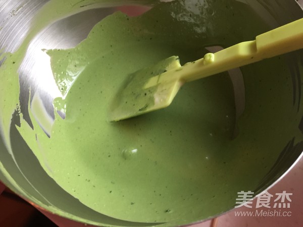 Matcha Red Bean White Chocolate Mousse recipe