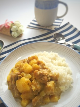 Potato Curry Chicken recipe