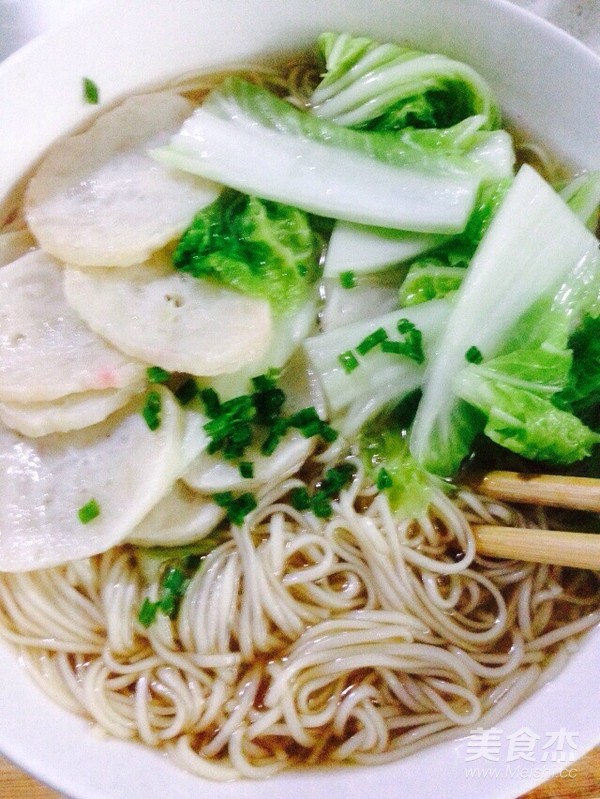 Panlong Choi and Cabbage Noodles recipe