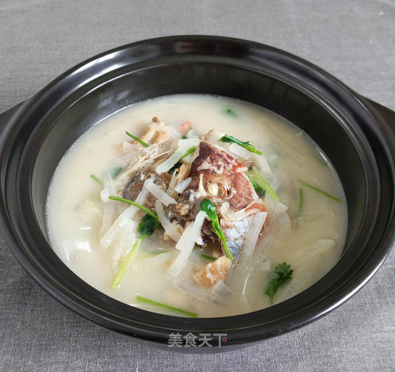 Shredded Carrot Fish Soup recipe