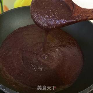 Homemade Pumpkin Pie with Bean Paste recipe