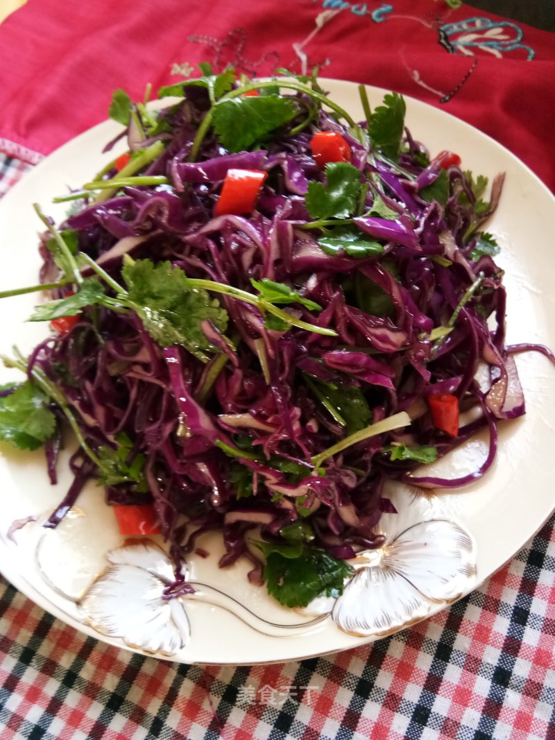 Simmered Purple Cabbage recipe