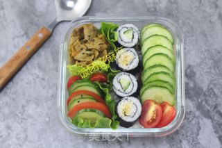 Beef Bento with Curry Tomato recipe