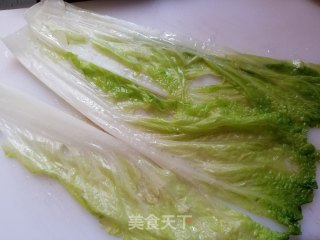 Enoki Mushroom and Cabbage Rolls recipe