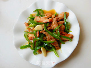 Stir-fried Chicken Chop with Green Pepper recipe