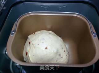 【cheese Dried Fruit Bread】——chinese Bread Machine Version recipe