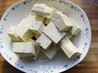 Chopped Pepper Golden Needle Tofu Soup recipe