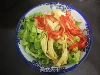 Lettuce Tofu Skin recipe