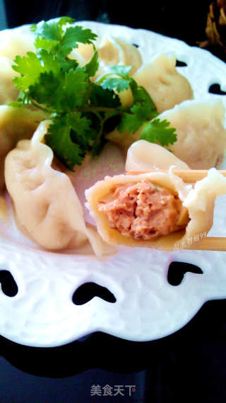 Mushroom Pork Dumplings recipe