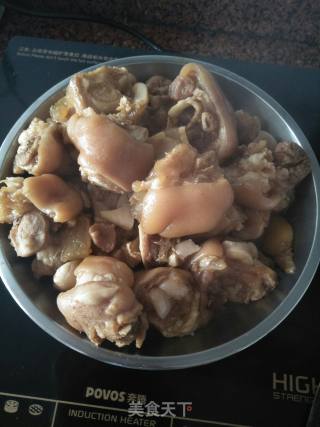 Marinated Trotters recipe