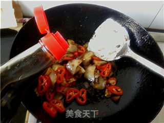 Spicy Fried Pork Cheek recipe