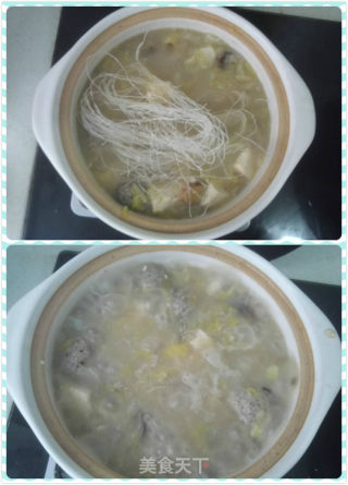 Winter Healthy Cabbage Meatball Radish Casserole recipe