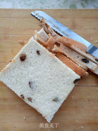 Bento Chocolate Sandwich Toast Egg Burger recipe