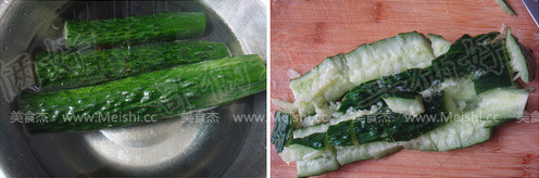 Preserved Egg with Cucumber recipe