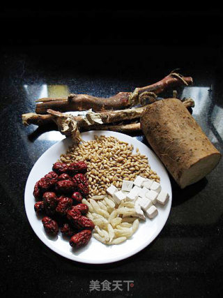 Five Fingers Maotao Wheat Soup---invigorate The Spleen, Dispel Dampness and Appetite recipe