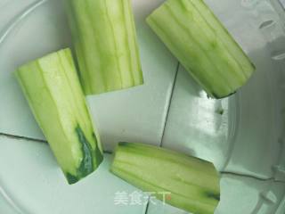 Cucumber with Fruit Vinegar recipe