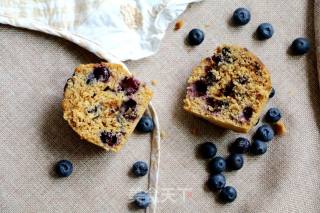 #柏翠大赛#blueberry Muffin recipe