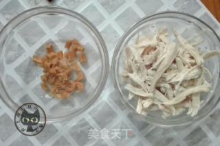 Chicken Shredded Noodles recipe