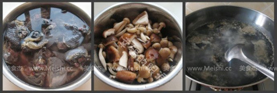 Black Chicken and Mushroom Soup recipe