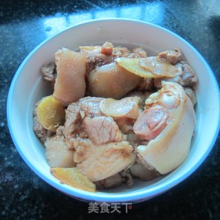 Steamed Pork Trotters with Black Bean Sauce recipe