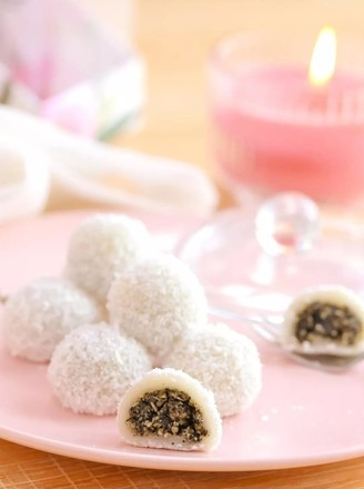 Baby Food Supplement Recipe for Dry Glutinous Rice Balls recipe