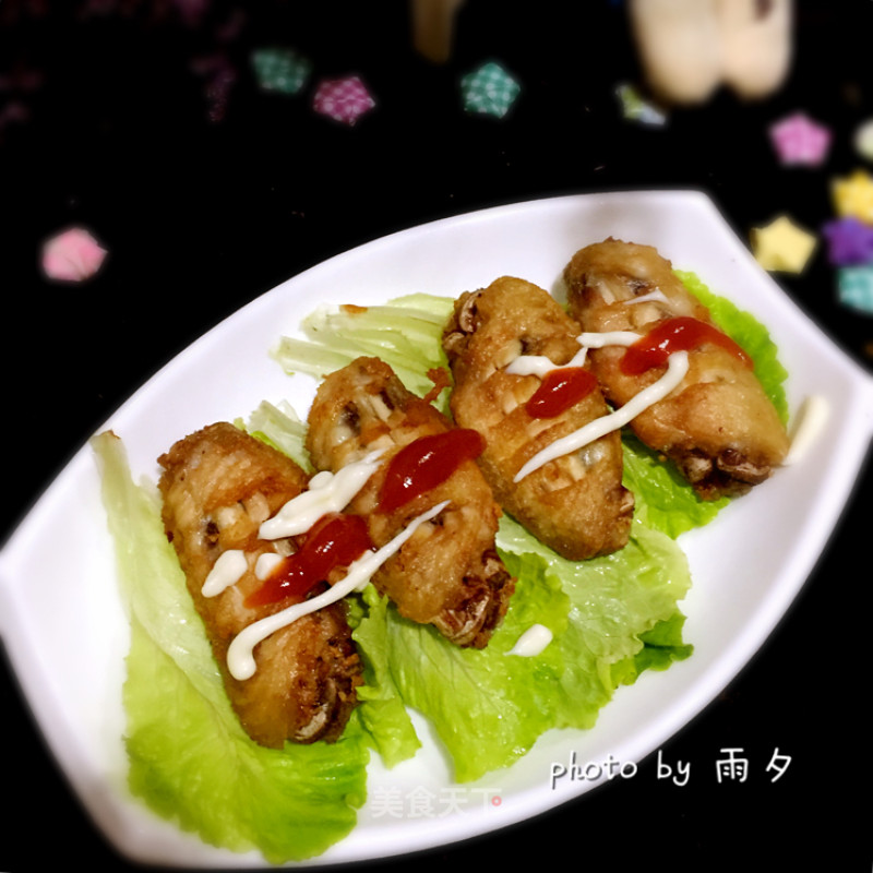 Sweet and Sour Fried Chicken Wings recipe