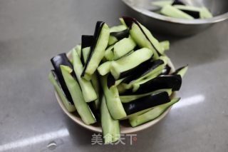 Eggplant Claypot with Minced Meat recipe