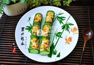 Cuizhu Primula——shrimp Stir-fry recipe