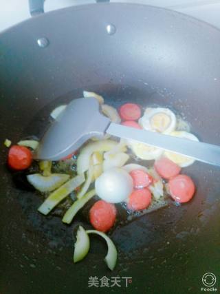 Egg Delicacies~five-color Stir-fried recipe