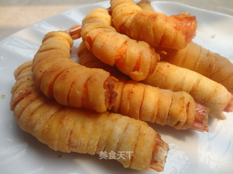 Inextricably Tied Prawns recipe