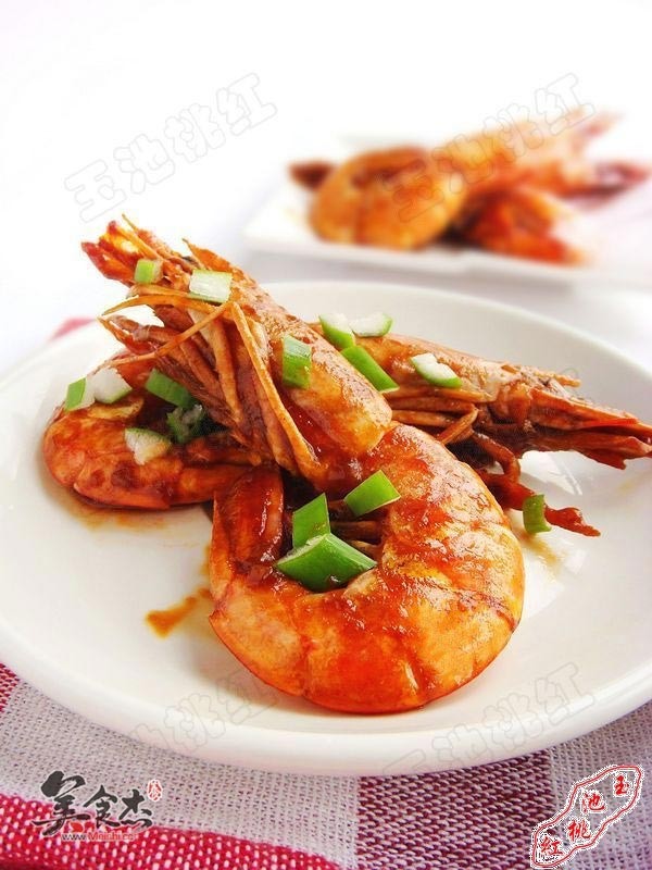 Dry-boiled Red Shrimp recipe