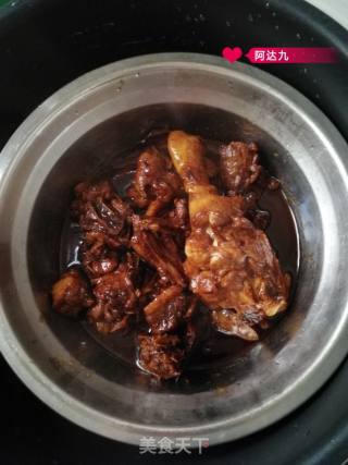 Braised Duck Meat with Yuba recipe