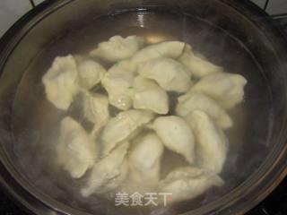 Sea Intestine, Leek and Pork Dumplings recipe