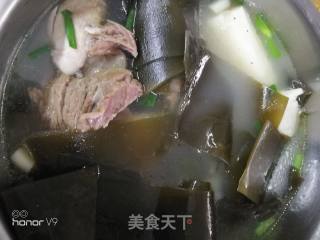 *reunion Meal*bone Bone Stewed Kelp and Yam recipe