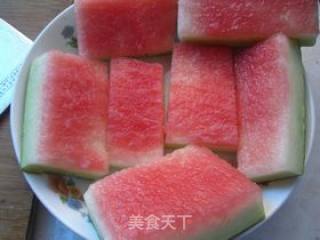 Cold Watermelon Peel recipe