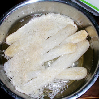 "mushroom" Power "food" Foot-fresh Shrimp Tofu Stuffed Bamboo Fungus recipe