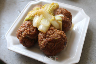Meat Ball with Soy Sauce recipe