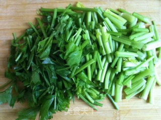 Celery Stir-fried Tofu recipe