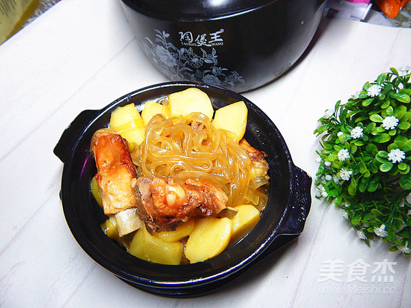 Stewed Ribs with Potato Vermicelli recipe