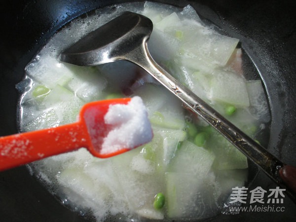 Edamame Bacon and Winter Melon Soup recipe