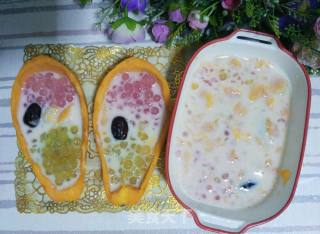 Colorful Papaya and Sago ~ A Feast of Vision recipe