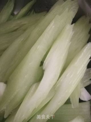 Beef Stir-fried Celery recipe