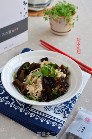 Fungus Enoki Mushroom with Cold Dressing recipe