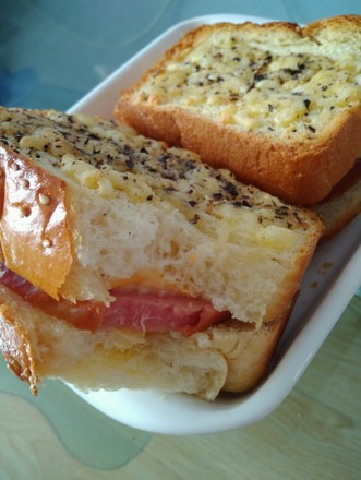 Classic White Toast-attached: Cheese Ham Toast Combo
