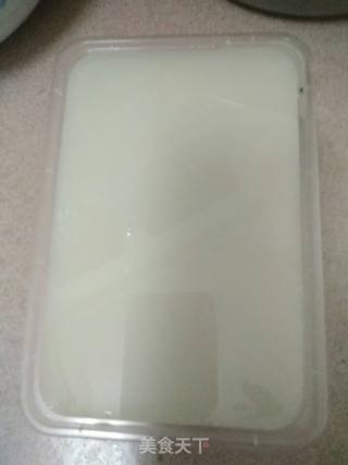 #花样美食#two-color Pigskin Jelly recipe